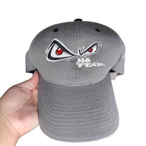 No Fear Grey Curved Bill Cap